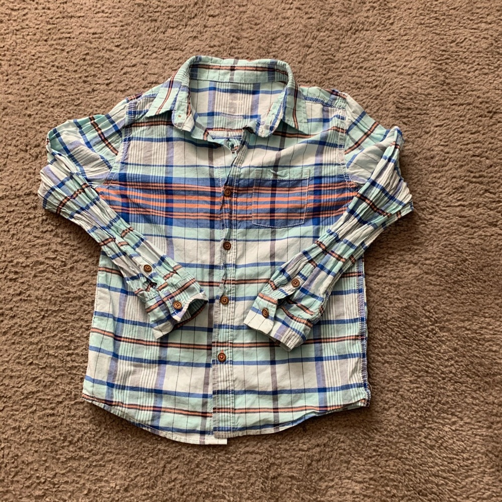 Sonoma Plaid Button Down Shirt